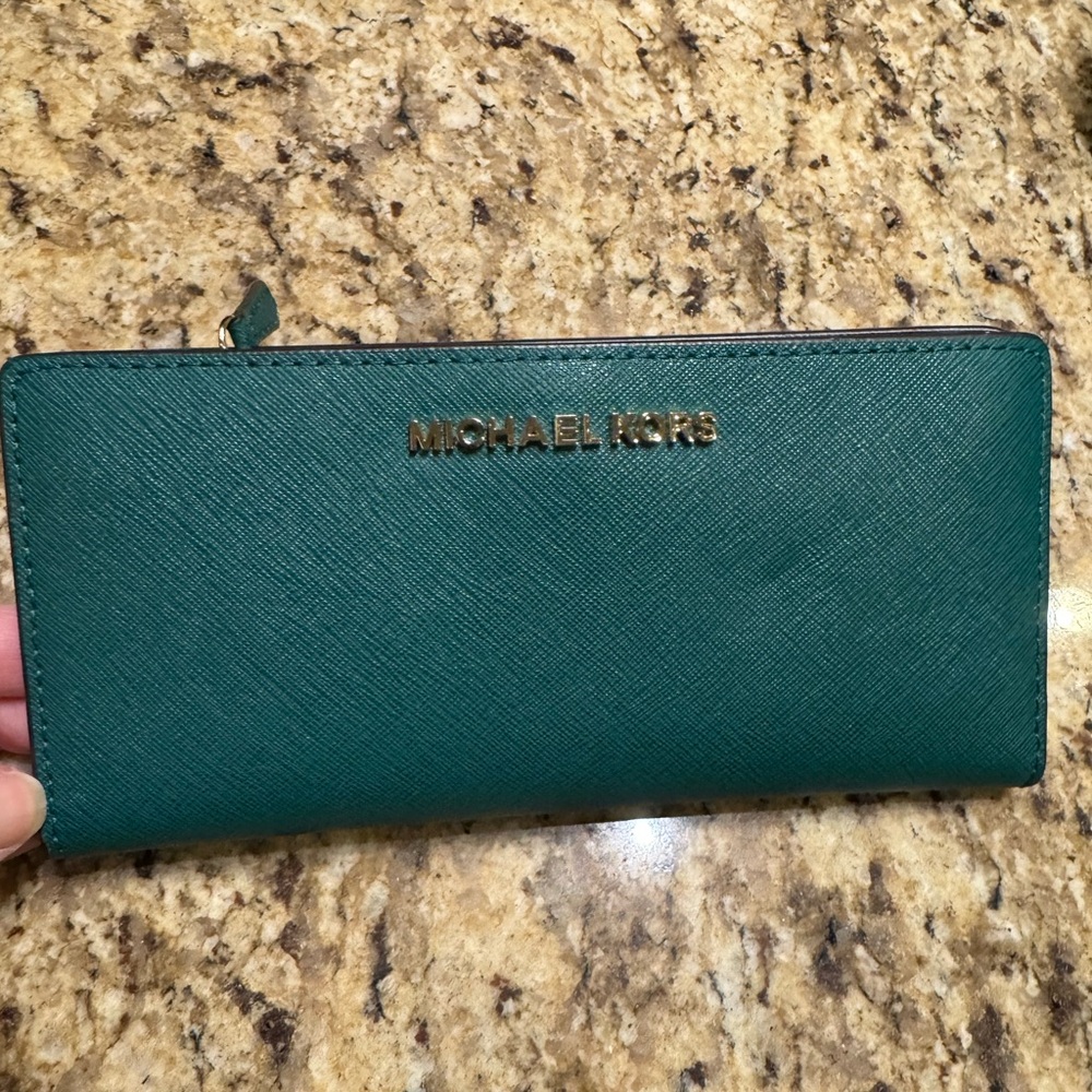 Michael Kora Green Wallet